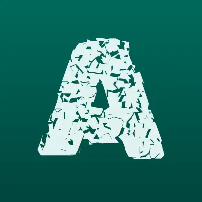 Аура, дизайн-студия штор, лого-визитка